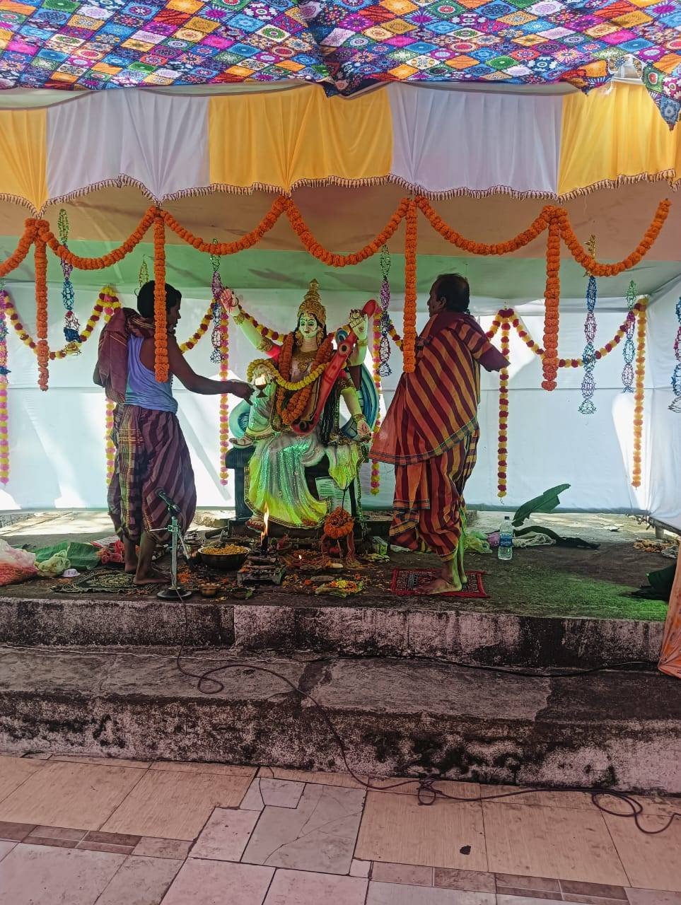 Maa Saraswati at Suddhananda School of Management and Computer Science (SSMC)